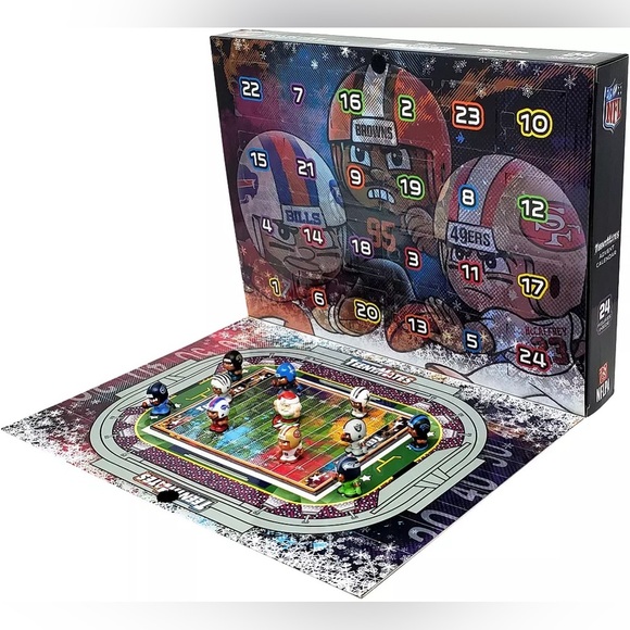 Party Animal NFL Color Rush TeenyMates Advent Calendar. NWT in box! - Picture 3 of 5
